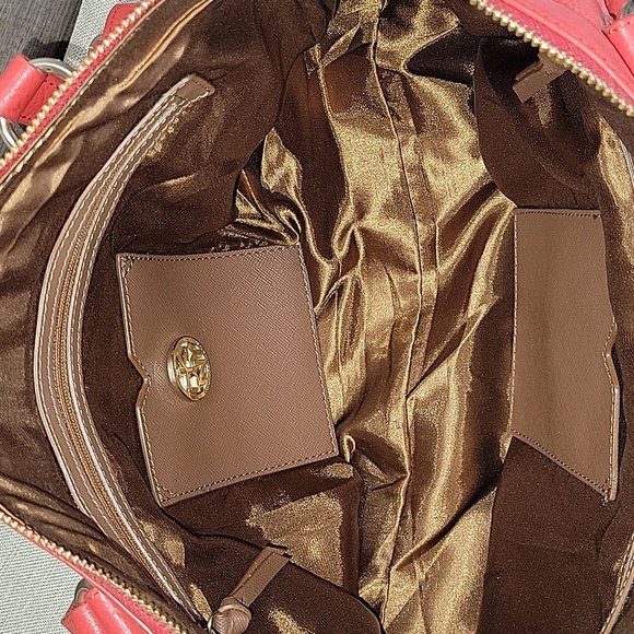 DKNY Red/Orange Leather Handbag - Picture 15 of 16